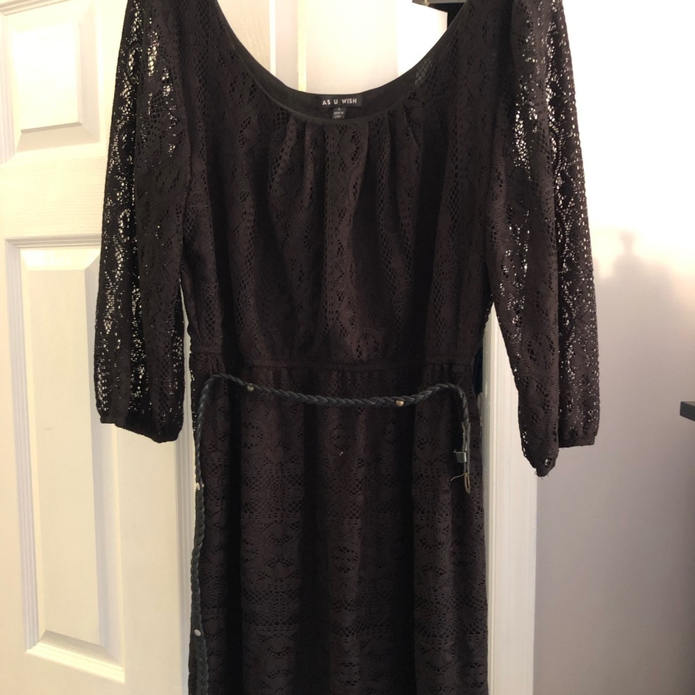Black Lace Dress